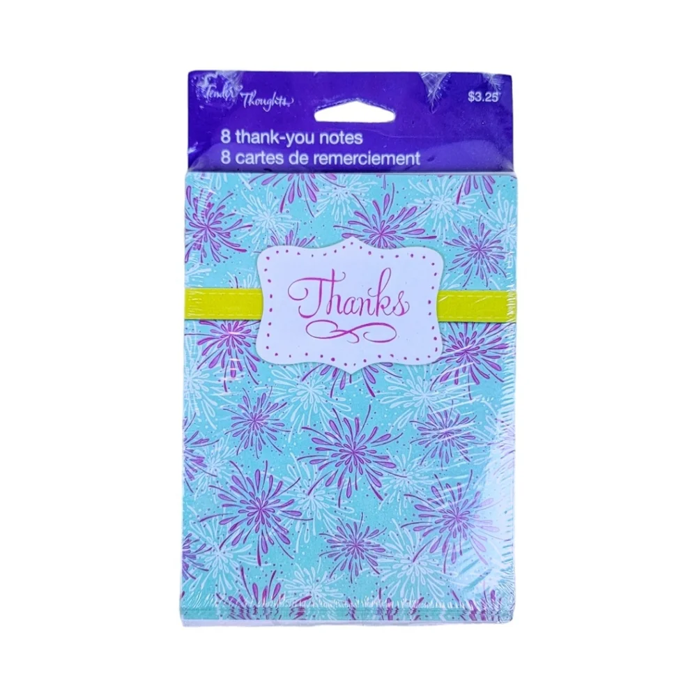 Thank you note cards - Lot of‎ 5